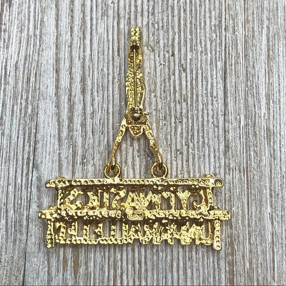 Vintage Gymnastics Parallel Bars Pin